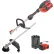 PRORUN® 60V 17" Brushless Attachment Capable String Trimmer with 2.5 Ah Battery & Charger