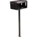 Leisure Craft™ In-Ground Mount Outdoor Park Grill, Black Enamel
