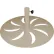 Leisure Craft™ Round Freestanding Umbrella Base, 25 lb., Beige