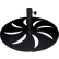 Leisure Craft™ Round Freestanding Umbrella Base, 25 lb., Black