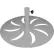 Leisure Craft™ Round Freestanding Umbrella Base, 25 lb., Gray