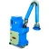 Baileigh Industrial Heavy Duty Portable Fume Extractor, 1.5 HP, Single Phase, 110V, FE-1200