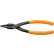 Beta 1032 8-7/8" 2.3mm Tip Size Straight Internal Retaining Ring Snap Circlip Plier