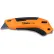 Beta 1772M 6-11/16" Safety Utility Knife with Retractable Blade, 4 Blades