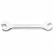 Beta 55 Double End Open End Wrench, Metric, 24 mm x 26 mm