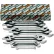 Beta 55/S13 Double End Open End Wrenches, Metric, 6 x 7mm, 30 x 32mm, Set of 13