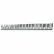 Beta 910B 17-Piece 3/8" Drive 12-Point Socket Set on Rail, Metric 6mm to 22mm