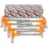 Beta 941/S7 T-Handle Socket Wrenches, 6/12 Points, 7mm-13mm, Set of 7
