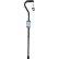 Dynarex Offset Bariatric Cane, Single Pack