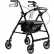 Dynarex DynaGo™ Quad 6 Rollator, Blue