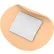 Dynarex Sheer Plastic Spot Adhesive Sterile Bandage, 7/8"L x 7/8"W, 4800 Pcs