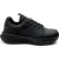 Xena Workwear Women's Safety Work Shoes , Soft Toe, Size 5 M, Black/Silver