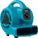 XPOWER® Multi-Purpose Mini Mighty Air Mover, Utility Fan, Blower, 3 Speed, 1/8 HP, 600 CFM