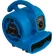 XPOWER Mini Mighty Air Mover With Daisy Chain, 3 Speed, 1/8 HP, 475 CFM