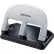 Bostitch® Office EZ Squeeze™ 3-Hole Punch, 40 Sheet Capacity, Silver/Black