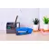 Bostitch Office Ascend Plastic Stapler, Metallic Blue