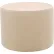 Factory Direct Partners® Outdoor 24" Round Ottoman, Fretwork Flax/Spectrum Sand