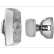 Rixson Dome Door Stop Low, 1-7/8"Dia, Satin Chrome