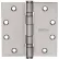 McKinney MacPro Hinges, MPB91 4 1/2 x 4 x1/2 US32D, 6"L x 6"W x 2"H, 8-1/2" Dia - Pkg Qty 3