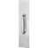 Rockwood Pull Plate, 4"L x 16"H, Satin Stainless Steel, 5-1/2" CTC
