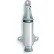 Rockwood Plunger Door Stop Spring Loaded, 2"Dia, Cadmium Plated - Pkg Qty 3