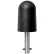 Rockwood Heavy Duty Door Stop, Satin Stainless Steel