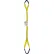 Lift America 1"X2' Poly EdgeGuard Flat Web Sling w/Buffered Twisted Eye Type IV TE1-901X2, S152000