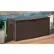 Suncast BMDB60 Resin Wicker Outdoor Storage Deck Box  60 Gallon 26-3/4"L x 27-1/2"W x 26-1/4"H Java