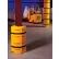 Column Sentry® Column Protector, 12"x 24" Rectangle Opening, 38" O.D. x 42"H, Yellow