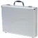 TZ Case, Business/Office Case, 16"L x 12"W x 2-1/2"H, Smooth Silver
