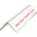 Global Industrial™ "Do Not Stack" Edge Protectors, 2"W x 2"D x 36"L, .16" Thick, White - Pkg Qty 2240