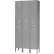 Global Industrial™ Capital® 2-Tier 6 Door Locker, 36"W x 18"D x 78"H, Gray, Assembled