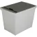 HSM® Electronic Waste Container - 9-Gallon Capacity - Gray