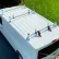 Vantech H1 3 Bar Aluminum Ladder Roof Rack For Nissan NV Cargo Van 2011-On, White