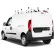 Vantech H1 3 Bar Steel Ladder Roof Rack for RAM ProMaster City 2014-On, White