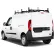 Vantech H1 3 Bar Aluminum Ladder Roof Rack for RAM ProMaster City 2014-On, Black