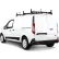Vantech H1 3 Bar Steel Ladder Roof Rack for Ford Transit Connect 2014-On, Black