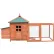 Hanover Wooden Chicken Coop with Ramp, Nesting Box, Wire Mesh Run and Waterproof Roof