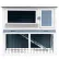 Hanover Outdoor Wooden 2-Story Rabbit Hutch with Ramp, Wire Mesh Run and Waterproof Roof