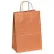 Global Industrial™ Paper Shopping Bags, 5-1/2"W x 3-1/4"D x 8-3/8"H, Kraft, 250/Pack