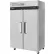 Turbo Air M3 Series Reach In Freezer, 2 Solid Doors, 42 Cu. Ft., Stainless Steel