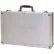 TZ Case, Business/Office Case, 20"L x 13-1/2"W x 5-1/2"H, Smooth Silver