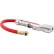 Milton Single Head Air Chuck Inflator Gauge, 10 to 160 PSI, 15" Hose - S-505