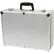 TZ Case, Beauty Case, 18"L x 13"W x 6"H, Silver Diamond Plate