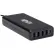 Tripp Lite 5-Port USB-C Charger, 110W, 1x USB-C PD 3.0 PD Port & 4x USB-A Auto-Sensing Ports
