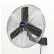 Global Industrial™ 24" Oscillating Wall Mount Fan, 3-Speed, 7525 CFM, 1/4 HP, 1 Phase