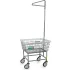 Wire Laundry Carts with Single Garment Hanger