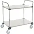 Nexel® Solid Stainless Steel Utility Carts