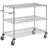 Nexel® Chrome Push Carts
