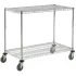 Nexel® Chrome Shelf Carts